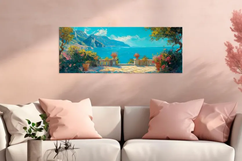 Wandbild 30 x 80 cm Beautiful View III