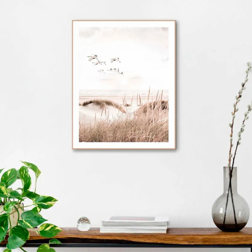 Wandbild 40 x 50 cm Botanical Beach