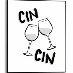 Wandbild 40 x 50 cm Cin Cin