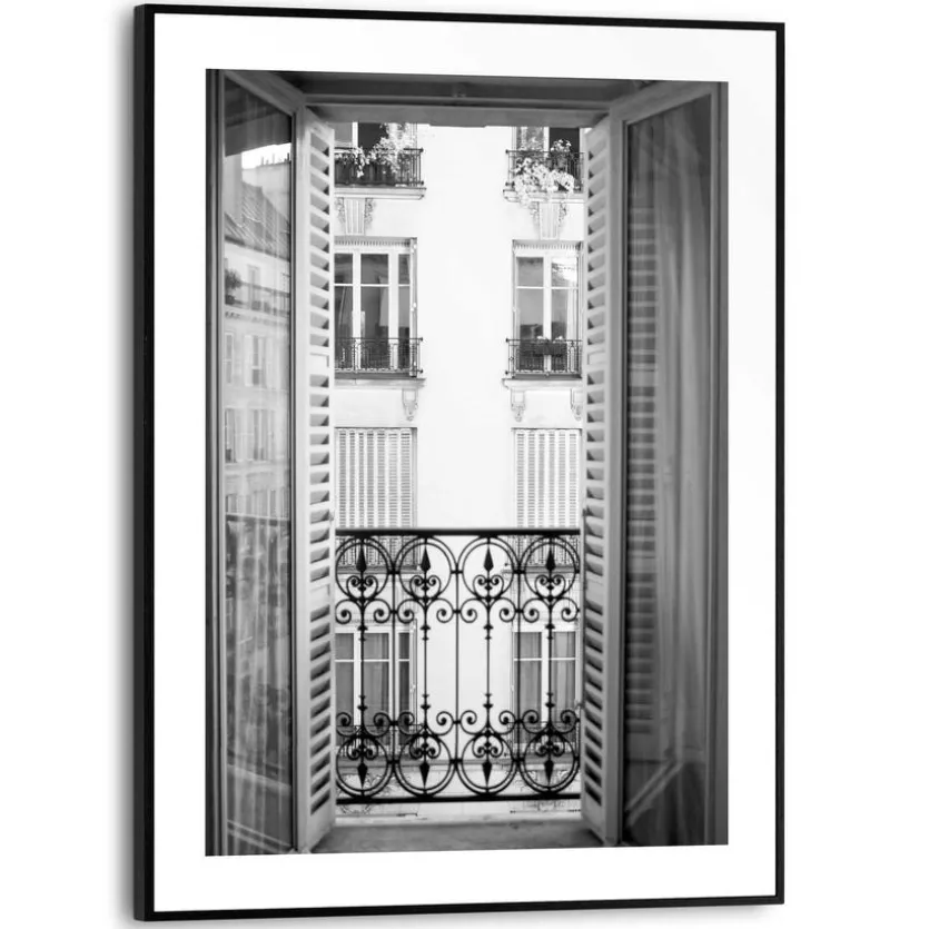 Wandbild 30 x 40 cm Classic Balcony