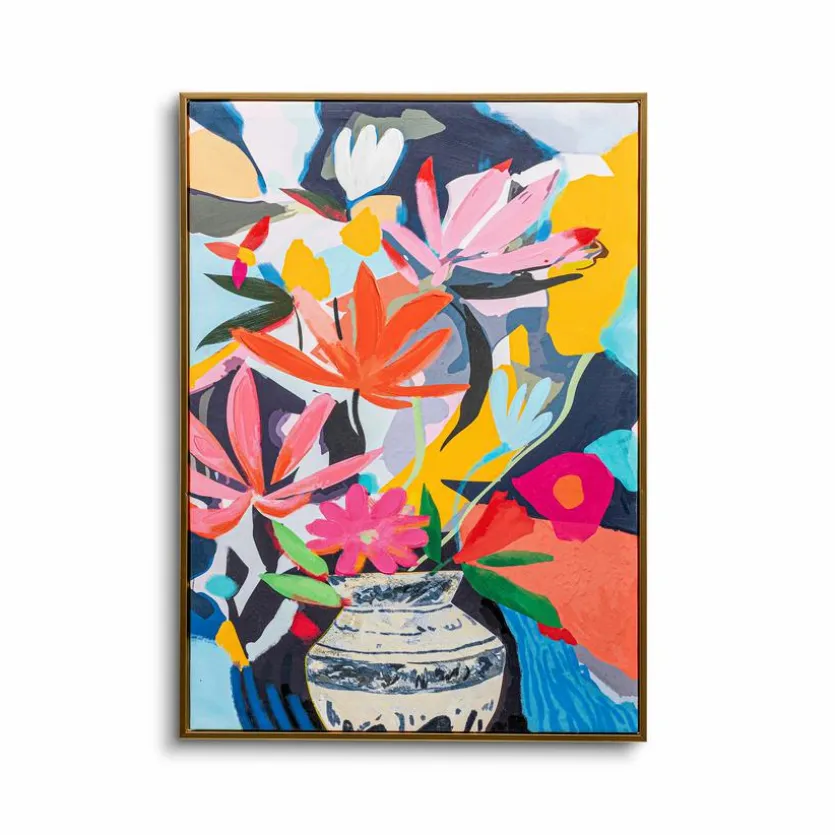 Wandbild 52,1 x 72,1 cm Colorful Flower