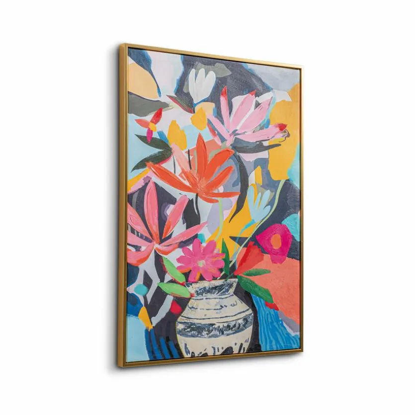 Wandbild 52,1 x 72,1 cm Colorful Flower