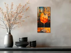 Wandbild 20 x 40 cm Colourful Cocktails IX
