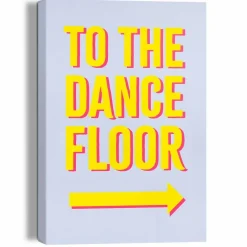 Wandbild 20 x 30 cm Dancefloor