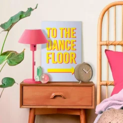 Wandbild 20 x 30 cm Dancefloor