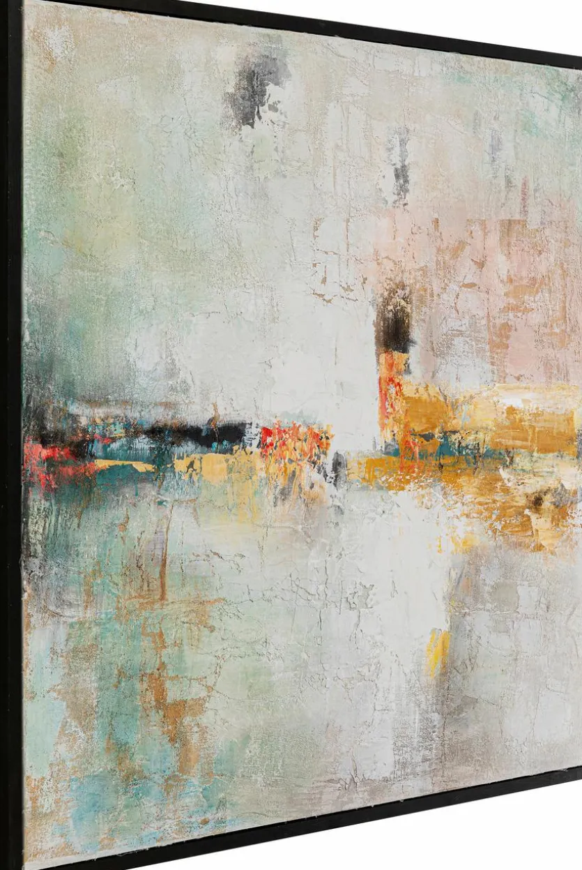 Wandbild 120 x 120 cm Dust Gold 54194