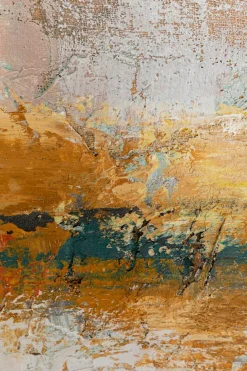 Wandbild 120 x 120 cm Dust Gold 54194