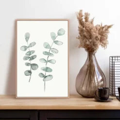 Wandbild 20 x 30 cm Eucalyptus Strings