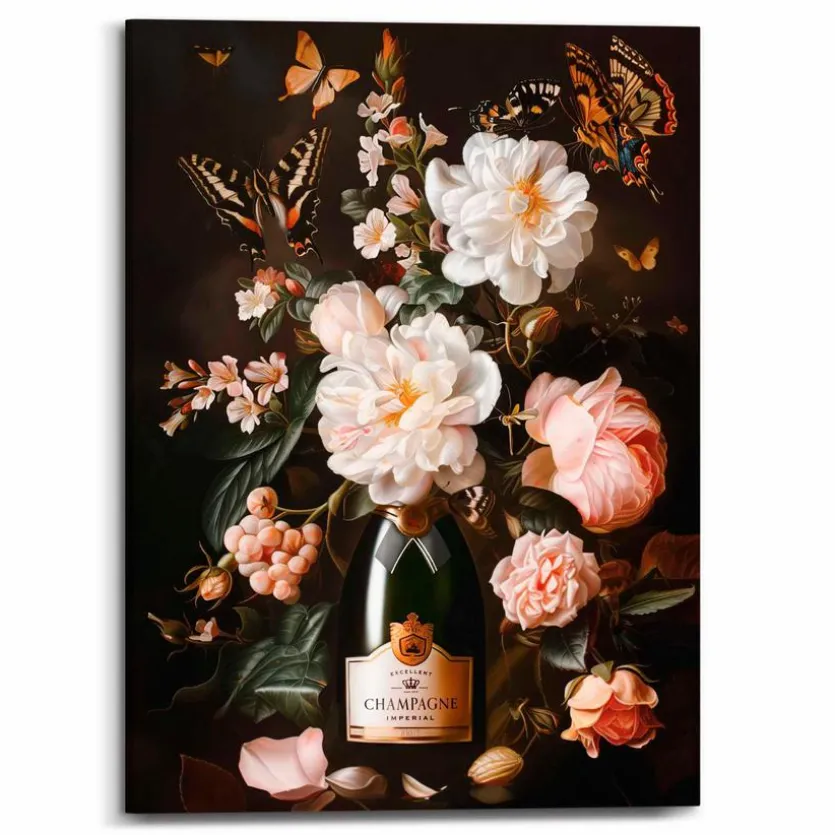 Wandbild 50 x 70 cm Festive Flowers
