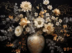 Wandbild 100 x 135 cm Floral Composition II