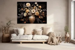 Wandbild 100 x 135 cm Floral Composition II