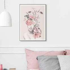 Wandbild 50 x 70 cm Floral Lady Sweet
