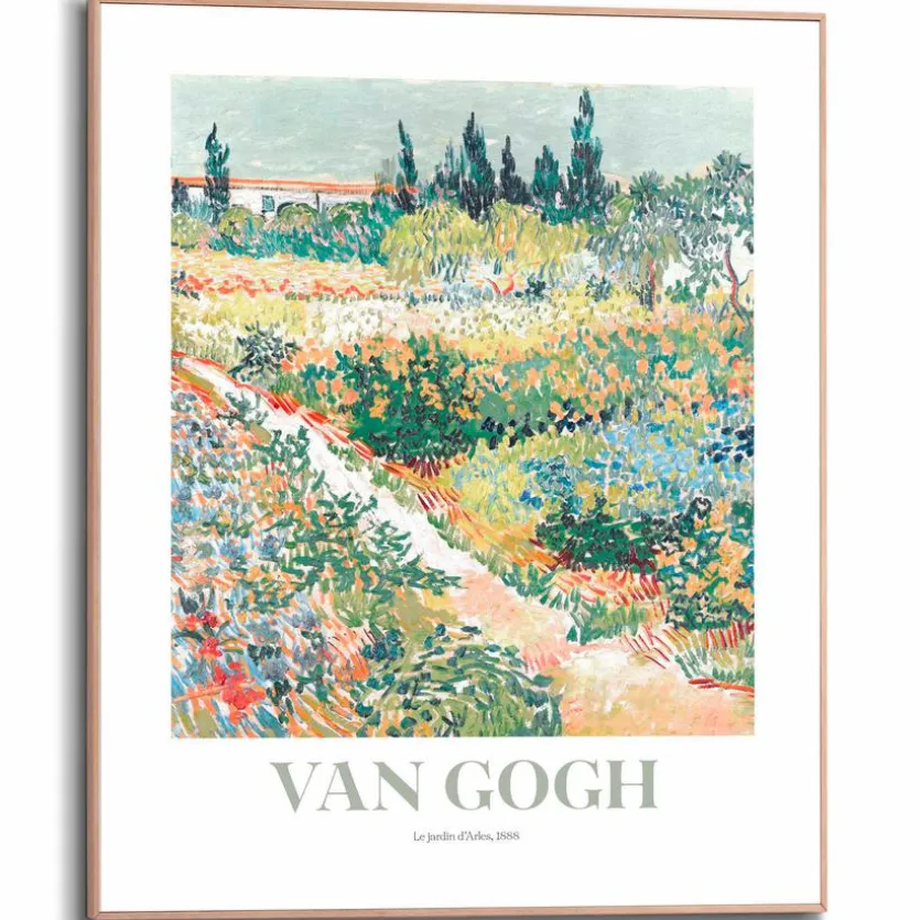 Wandbild 40 x 50 cm Garden des Arles