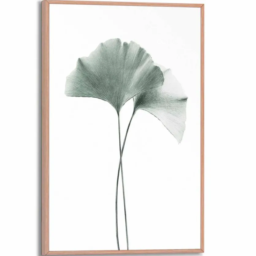 Wandbild 20 x 30 cm Ginko