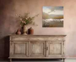Wandbild 50 x 50 cm Golden Beach II