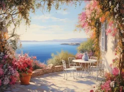 Wandbild 100 x 135 cm Greek Ambience VII