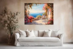 Wandbild 100 x 135 cm Greek Ambience VII