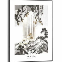 Wandbild 50 x 70 cm Hokusai Art