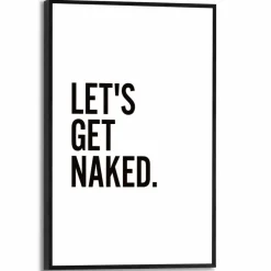 Wandbild 20 x 30 cm Let´s Get