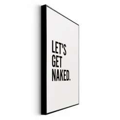 Wandbild 20 x 30 cm Let´s Get