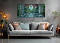 Wandbild 50 x 100 cm Lost Palace IV
