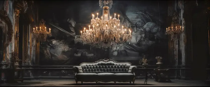 Wandbild 50 x 120 cm Lost Villa VIII