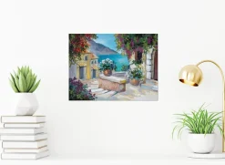 Wandbild 30 x 40 cm Mediterranean View I