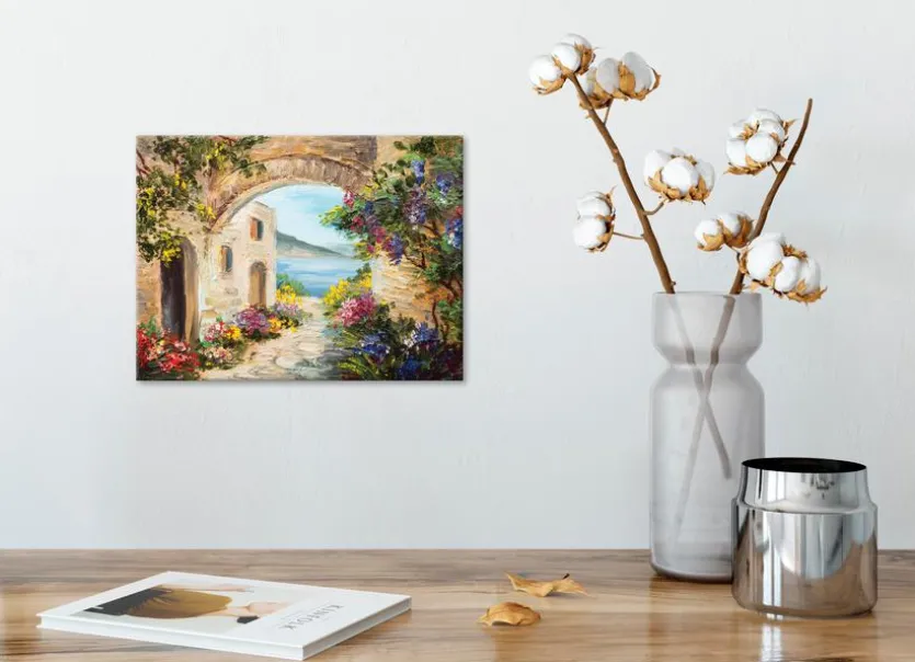 Wandbild 30 x 40 cm Mediterranean View II