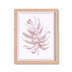 Wandbild 40 x 50 cm Monstera Blatt II