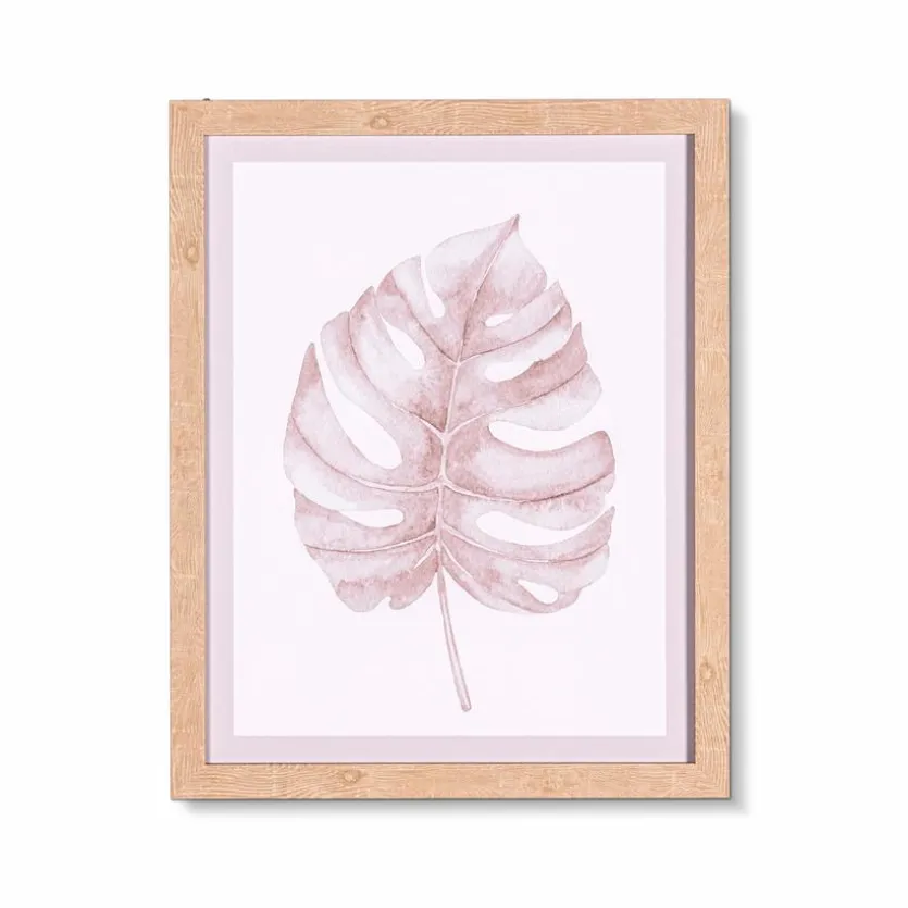 Wandbild 40 x 50 cm Monstera Blatt I