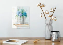 Wandbild 30 x 40 cm Morning Hydrangeas I