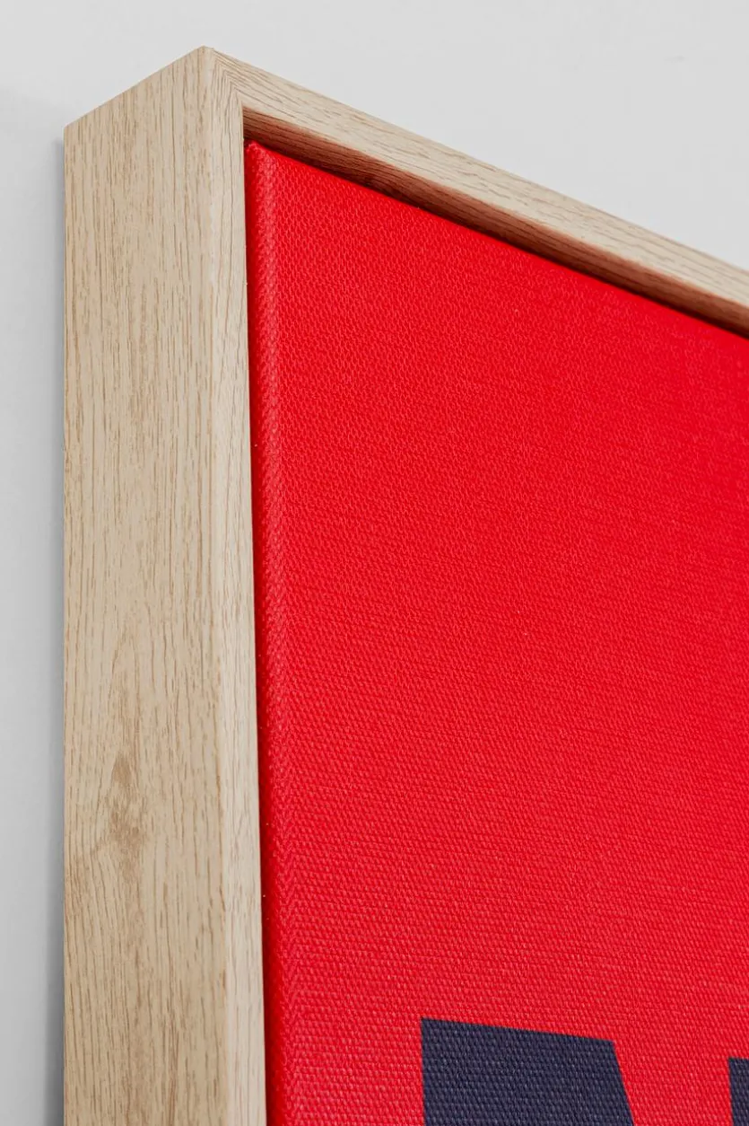 Wandbild 83 x 84 cm Need Money 56789