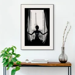 Wandbild 50 x 70 cm Paris Balcony