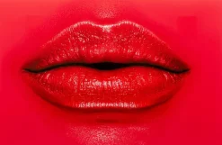 Wandbild 120 x 20 cm Red Lips 57015