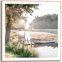 Wandbild 50 x 50 cm Rise an Shine