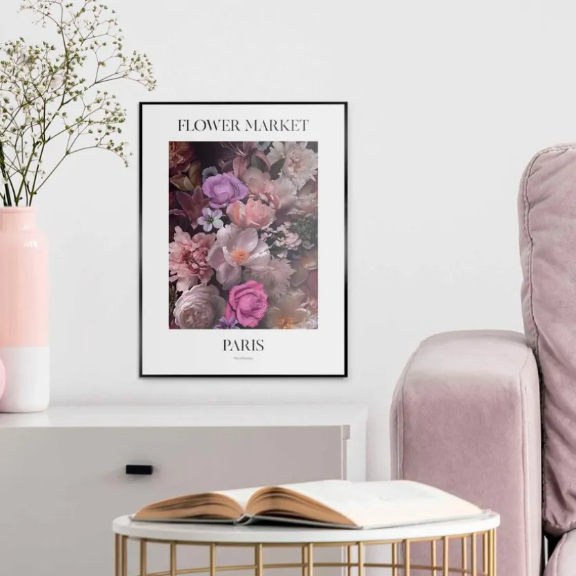 Wandbild 30 x 40 cm Rose Garden