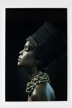 Wandbild 100 x 150 cm Royal Headdress Profil
