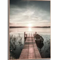 Wandbild 50 x 70 cm Scandic Jetty