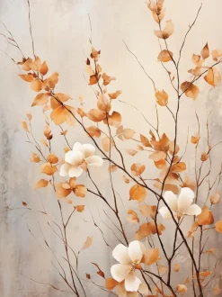 Wandbild 30 x 40 cm Soft Nature On Grey V