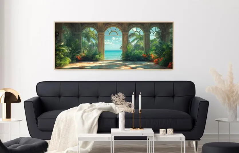 Wandbild 50 x 120 cm Spectacular View II