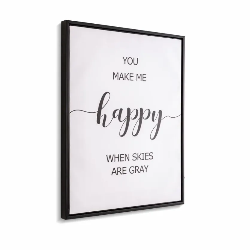 Wandbild 40 x 50 cm Spruch II
