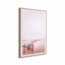 Wandbild 50 x 70 cm Stehlen im Wasser