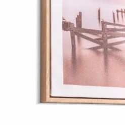 Wandbild 50 x 70 cm Stehlen im Wasser