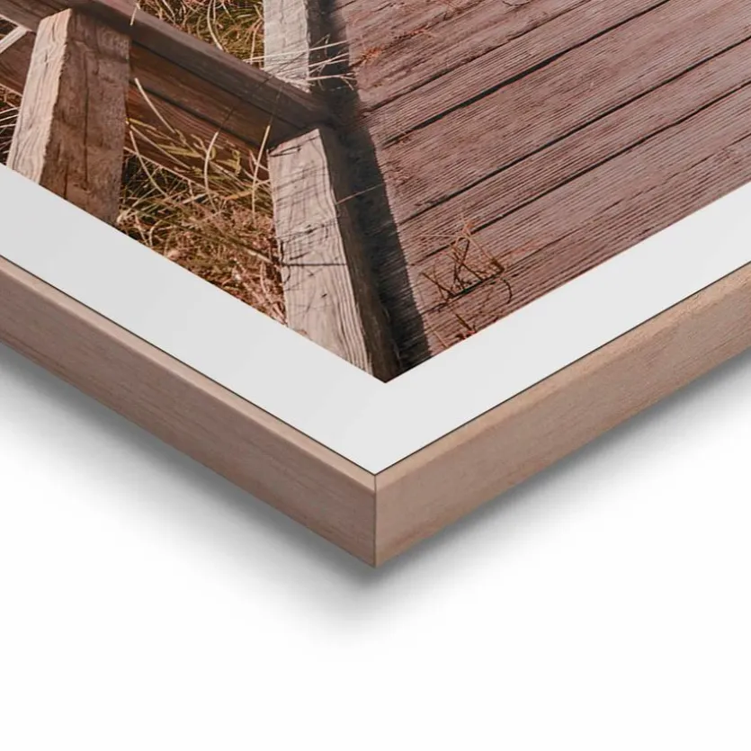 Wandbild 50 x 50 cm Sunny Bridge