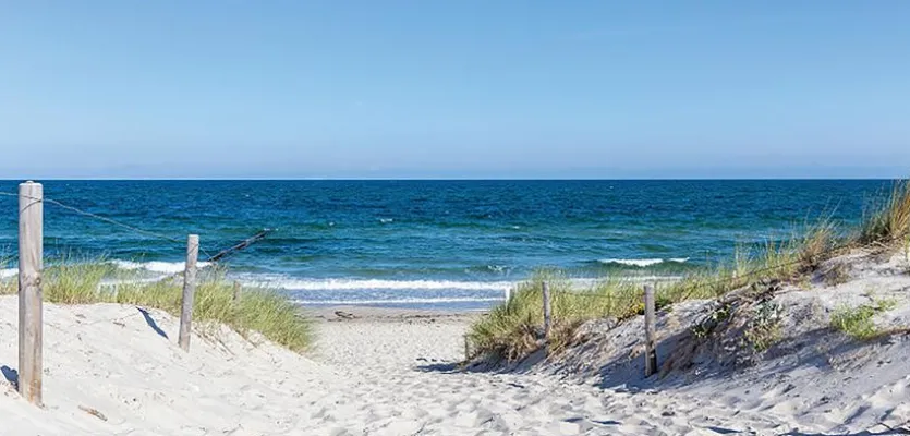 Wandbild 55 x 115 cm Timeout at the beach