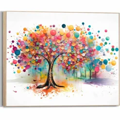 Wandbild 50 x 40 cm Tree of Colours