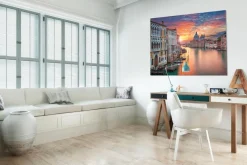 Wandbild 100 x 135 cm Venice feelings