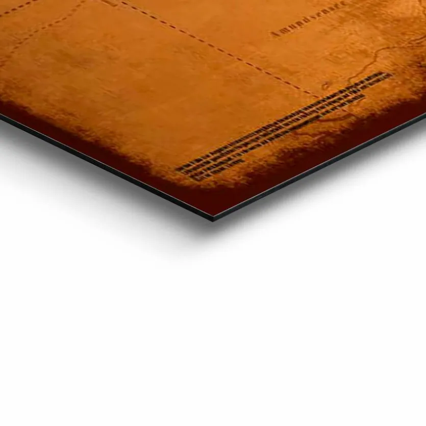 Wandbild 140 x 100 cm Weltkarte