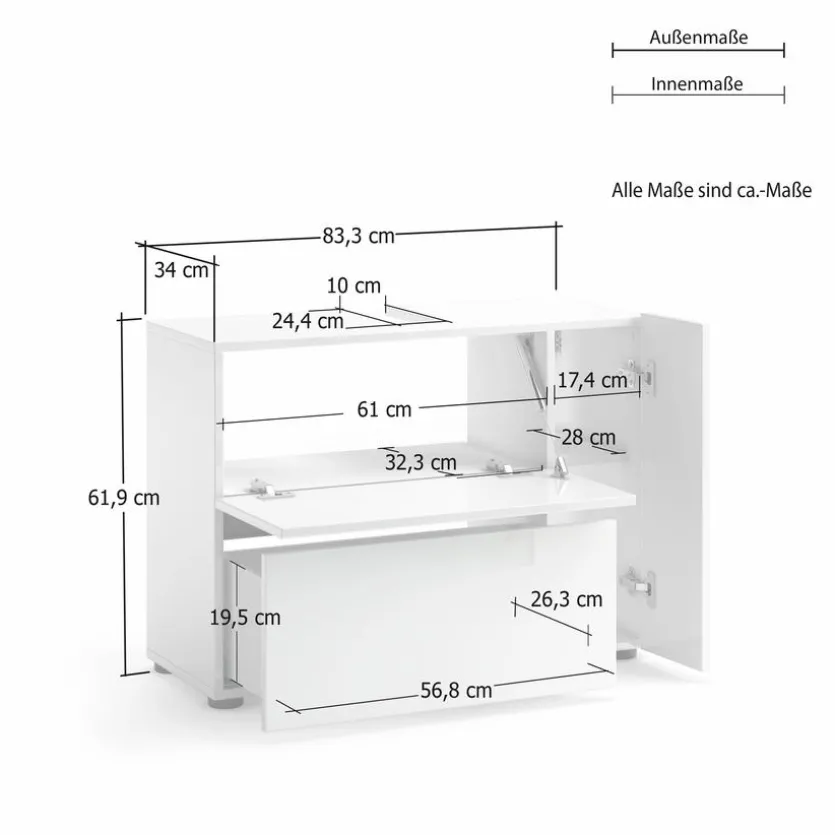 Waschbeckenunterschrank Mister