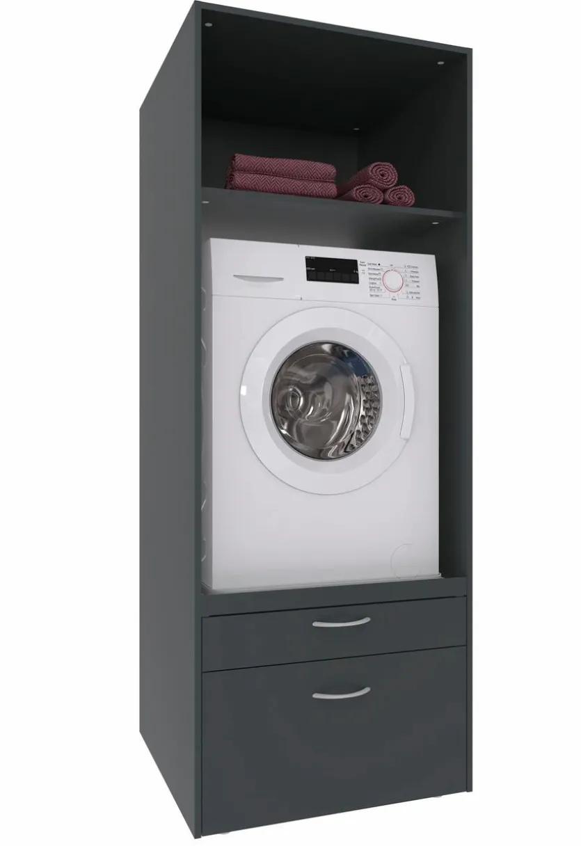 Waschmaschineneinbauschrank Multiraumkonzept